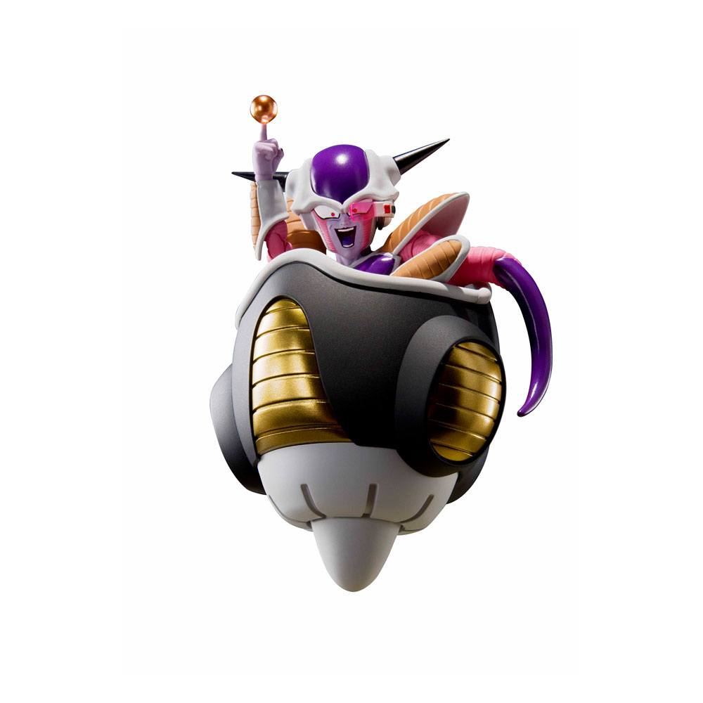 Dragon Ball Z Frieza First Form and Frieza Pod Dragon Ball Z SH Figuarts Action Figure Set 11 cm