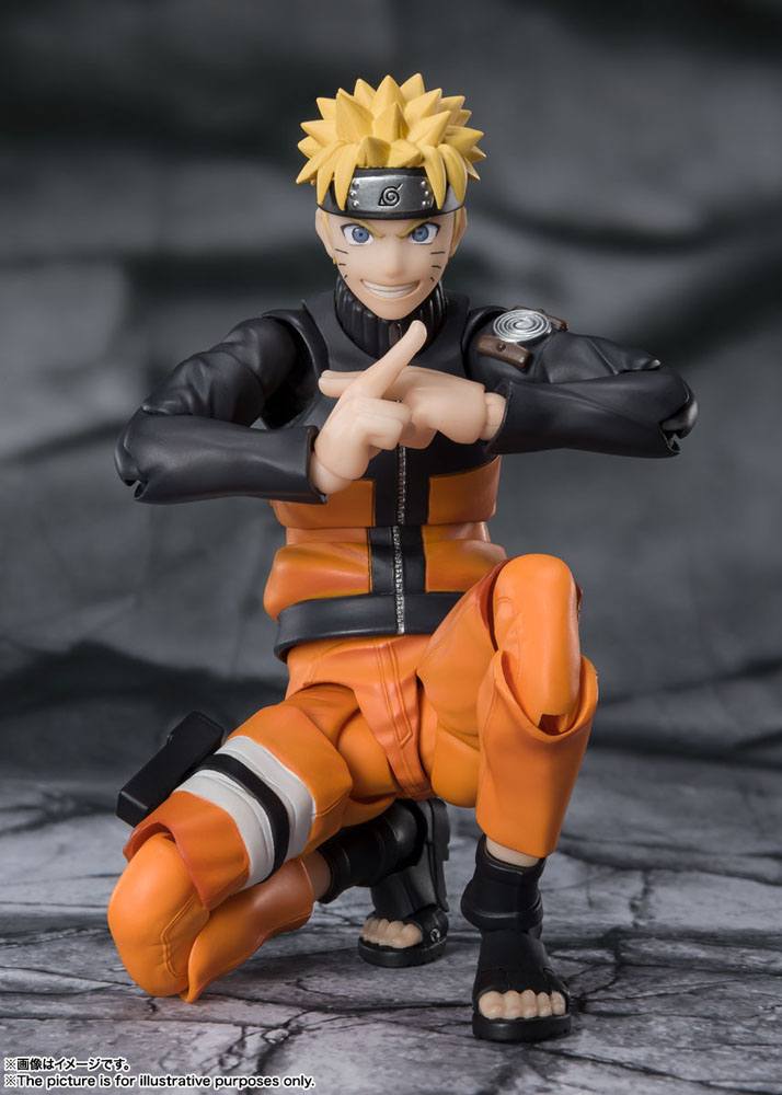 Naruto Shippuden Naruto Uzumaki S.H. Figuarts Action Figure The Jinchuuriki 14 cm