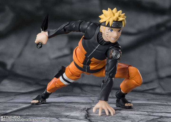Naruto Shippuden Naruto Uzumaki S.H. Figuarts Action Figure The Jinchuuriki 14 cm