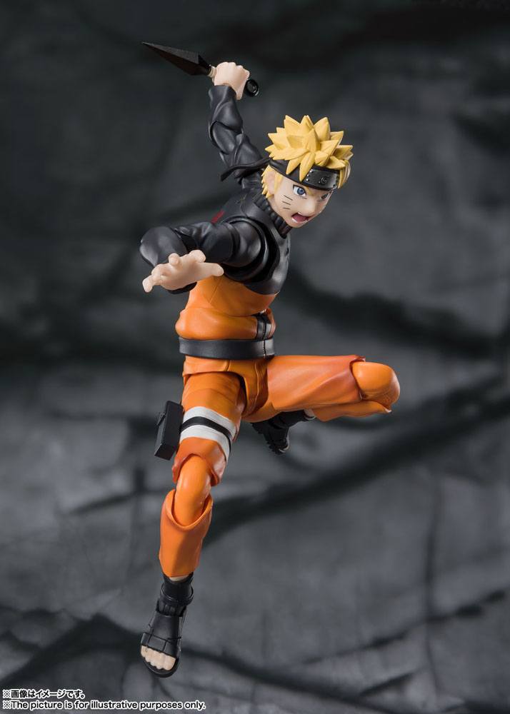 Naruto Shippuden Naruto Uzumaki S.H. Figuarts Action Figure The Jinchuuriki 14 cm