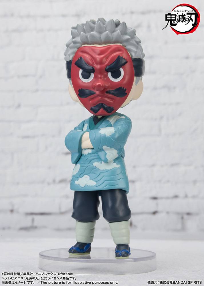 S.H. Figuarts Demon Slayer Kimetsu no Yaiba Sakonji Urokodaki 3.5" Action Figure