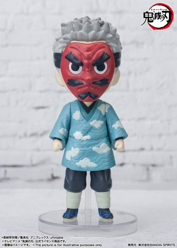 S.H. Figuarts Demon Slayer Kimetsu no Yaiba Sakonji Urokodaki 3.5" Action Figure