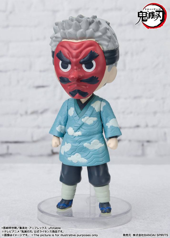 S.H. Figuarts Demon Slayer Kimetsu no Yaiba Sakonji Urokodaki 3.5" Action Figure