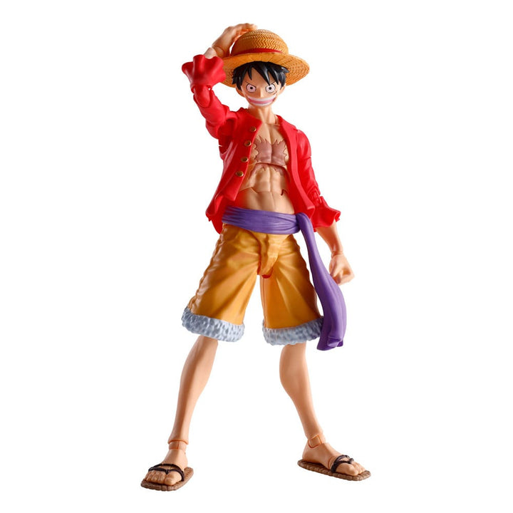 Bandai Monkey D Luffy One Piece S H Figuarts Action Figure The Raid on Onigashima 14 cm