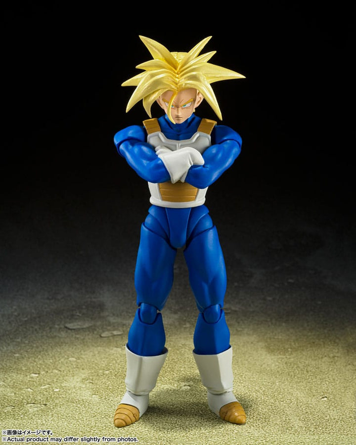 Bandai Super Saiyan Trunks Dragon Ball Z S.H. Figuarts Action Figure Infinite Latent Super Power Ver 14 cm