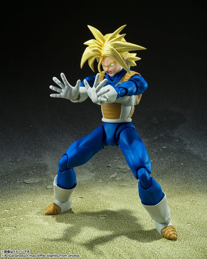 Bandai Super Saiyan Trunks Dragon Ball Z S.H. Figuarts Action Figure Infinite Latent Super Power Ver 14 cm