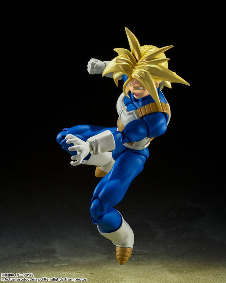 Bandai Super Saiyan Trunks Dragon Ball Z S.H. Figuarts Action Figure Infinite Latent Super Power Ver 14 cm