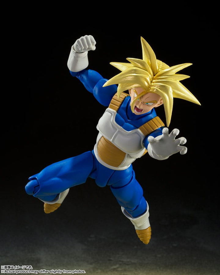 Bandai Super Saiyan Trunks Dragon Ball Z S.H. Figuarts Action Figure Infinite Latent Super Power Ver 14 cm