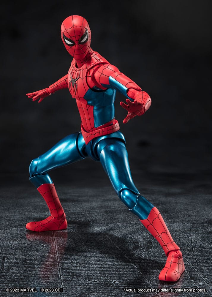 Spider-Man No Way Home S.H.Figuarts Spider-Man (New Red & Blue Suit) Action Figure