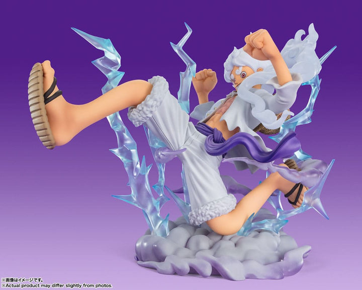 One Piece FiguartsZERO Super Battle Monkey D. Luffy (Gear 5) Figure