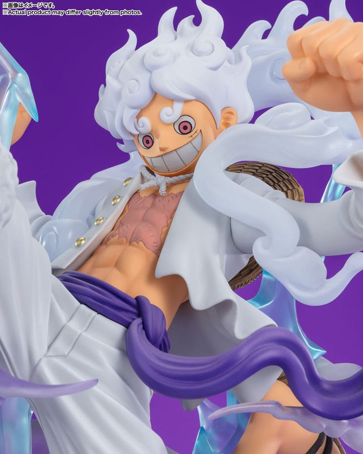 One Piece FiguartsZERO Super Battle Monkey D. Luffy (Gear 5) Figure
