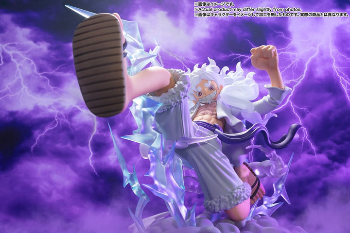 One Piece FiguartsZERO Super Battle Monkey D. Luffy (Gear 5) Figure