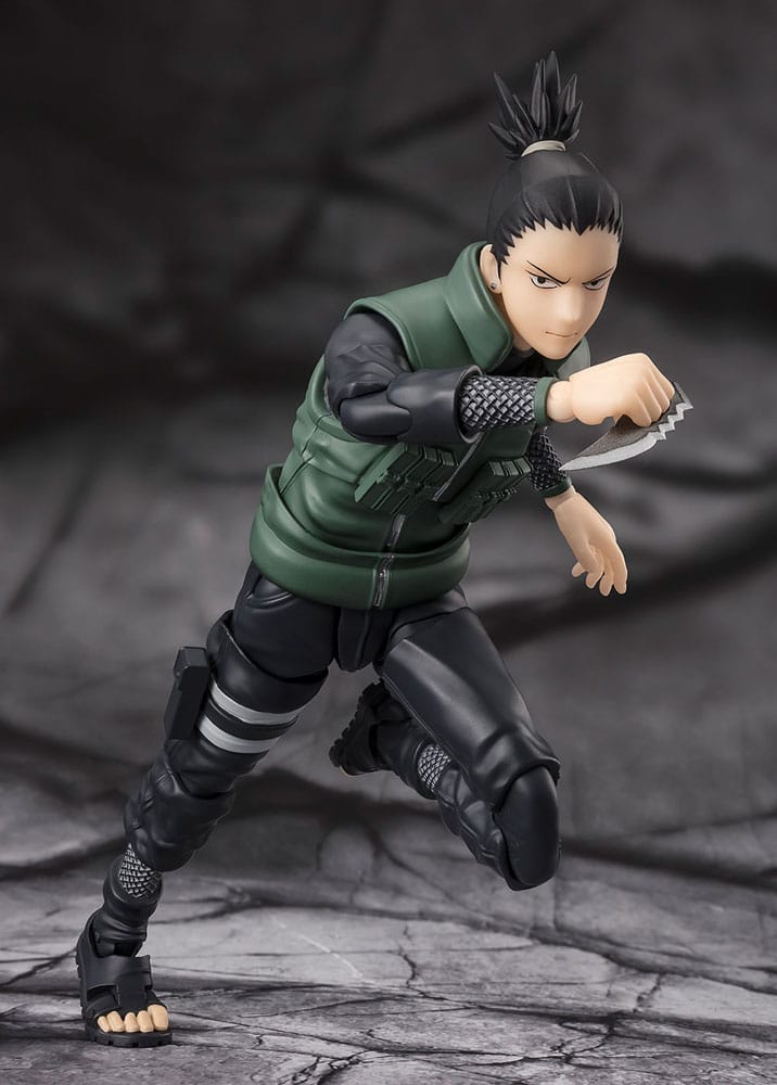 S.H.Figuarts Naruto Shippuden Brilliant Strategist Shikamura Nara 6" Scale Action Figure