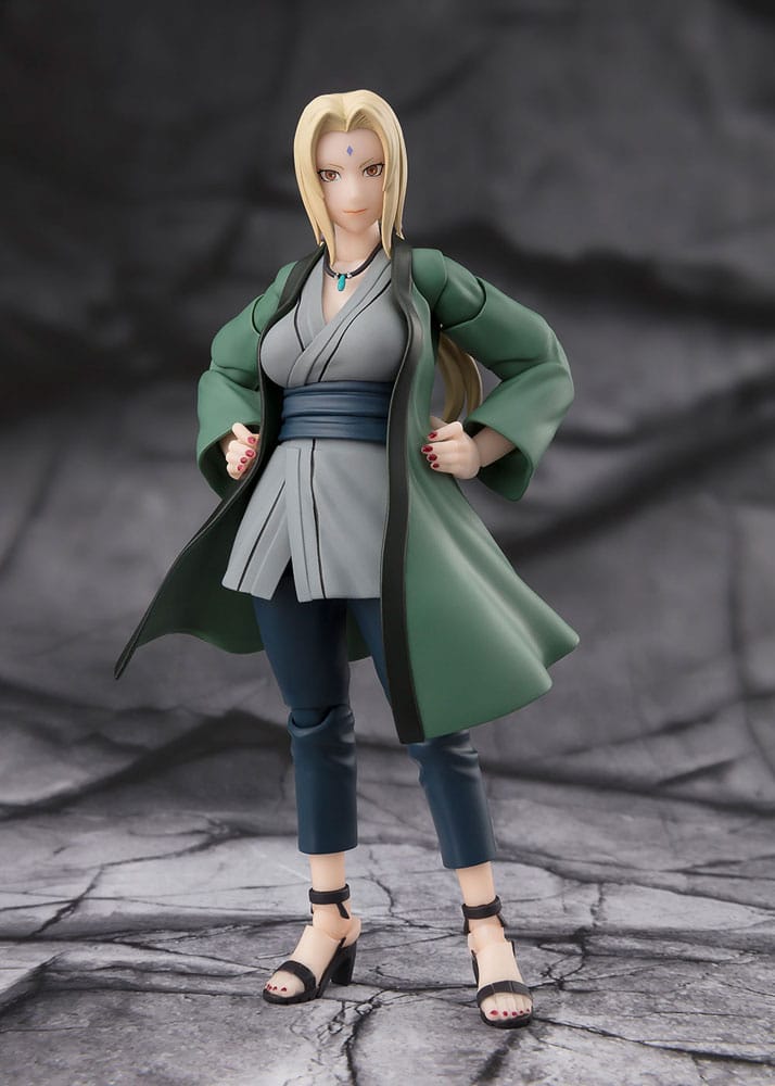 S.H. Figuarts Naruto Tsunade The legendary Medical Ninja 5.5" Scale Action Figure
