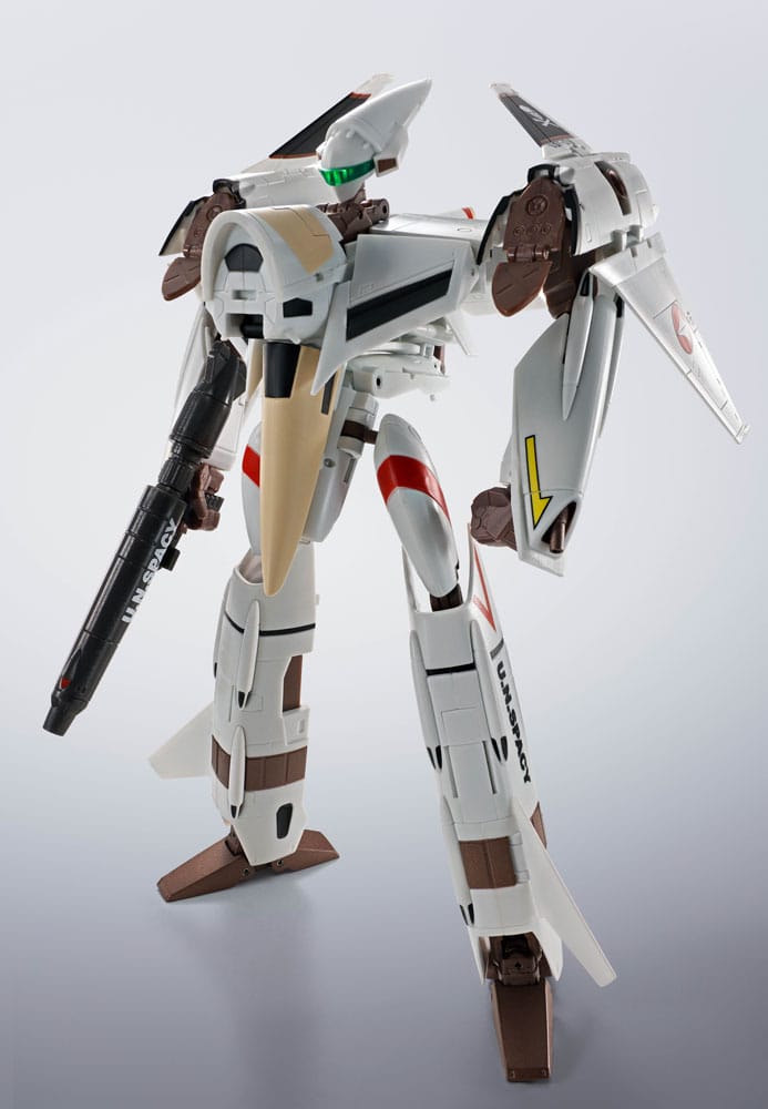 Macross The Super Dimension Fortress VF 4 Lightning III Hi Metal R Action Figure Flash Back 2012 15 cm