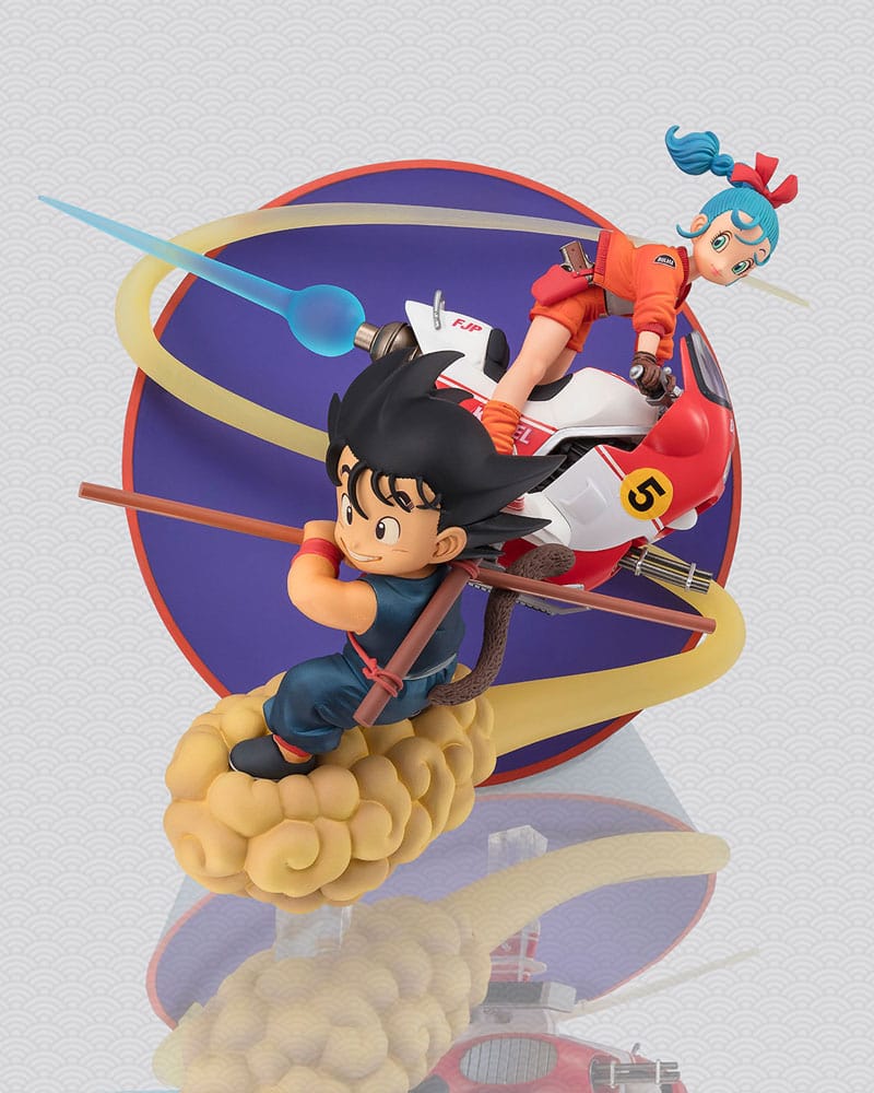 Dragon Ball Son Goku and Bulma Figuarts ZERO PVC Statue 18 cm