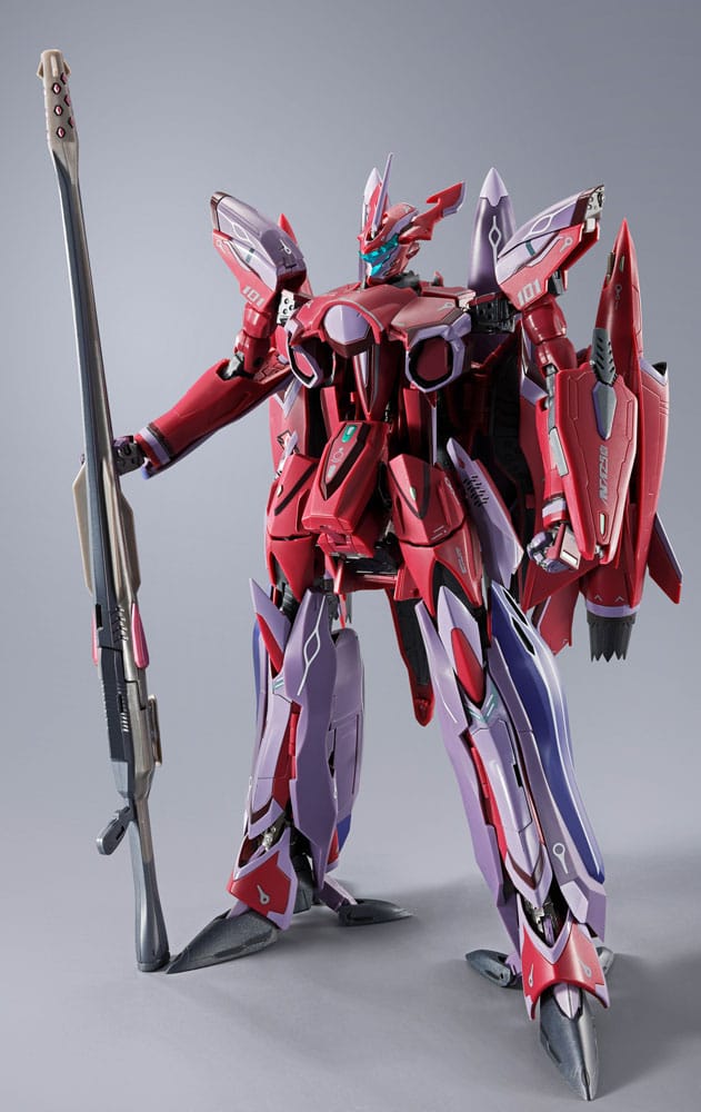 Macross Frontier VF 27 Gamma SP Super Lucifer Valkyrie Brera Sterne DX Chogokin Action Figure Revival Version 25 cm