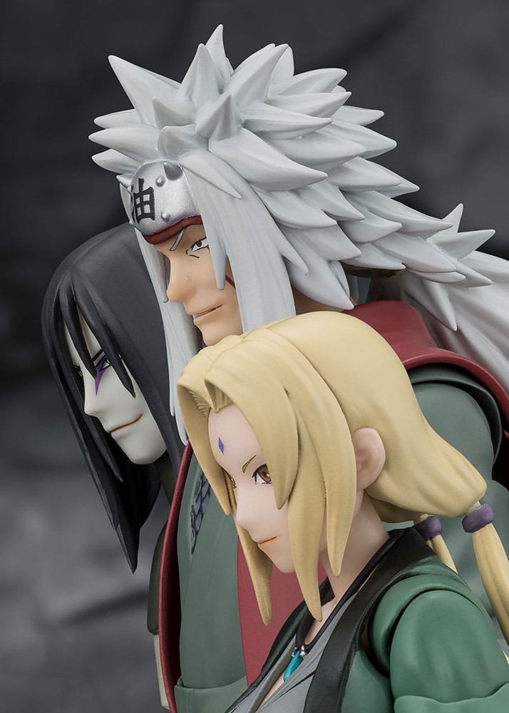 Naruto Jiraiya SH Figuarts Action Figure Sage Mode Set 17 cm
