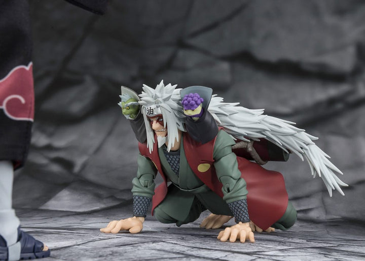 Naruto Jiraiya SH Figuarts Action Figure Sage Mode Set 17 cm