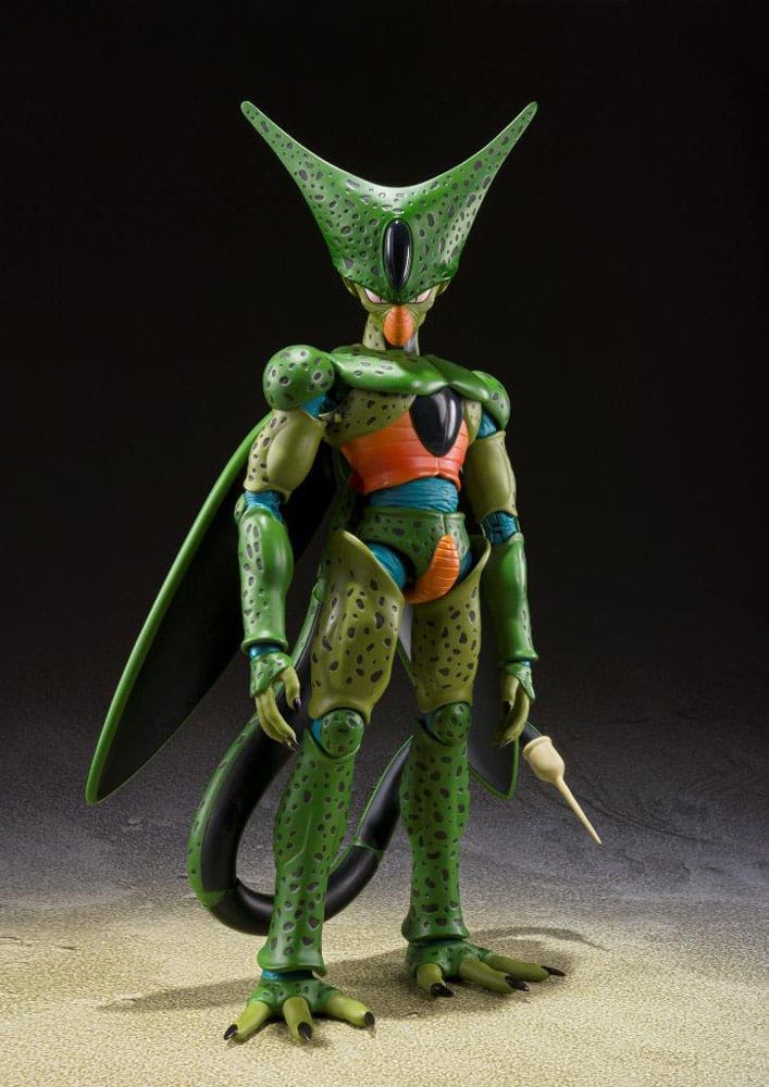 Dragon Ball Z Cell First Form SH Figuarts Action Figure Reissue 17 cm