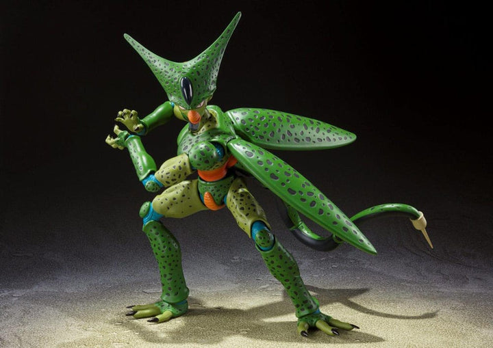 Dragon Ball Z Cell First Form SH Figuarts Action Figure Reissue 17 cm