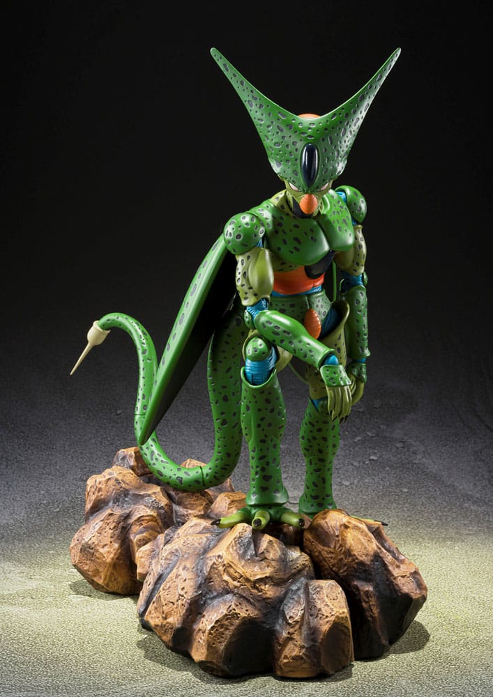 Dragon Ball Z Cell First Form SH Figuarts Action Figure Reissue 17 cm