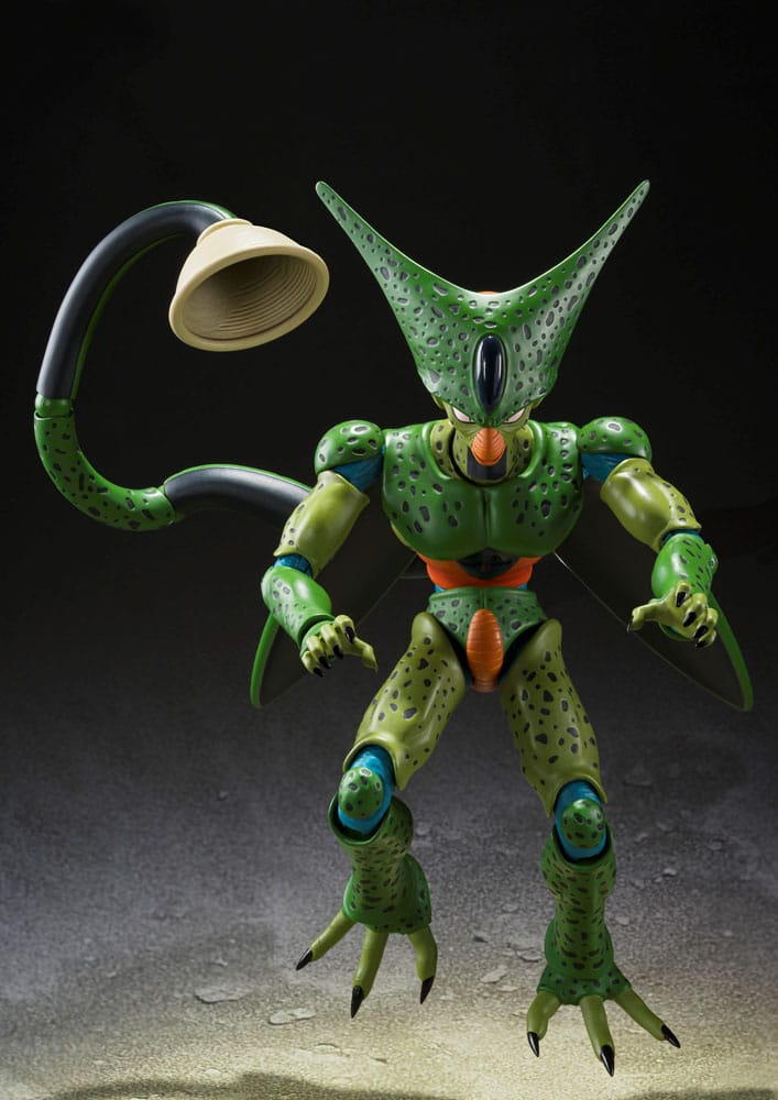 Dragon Ball Z Cell First Form SH Figuarts Action Figure Reissue 17 cm