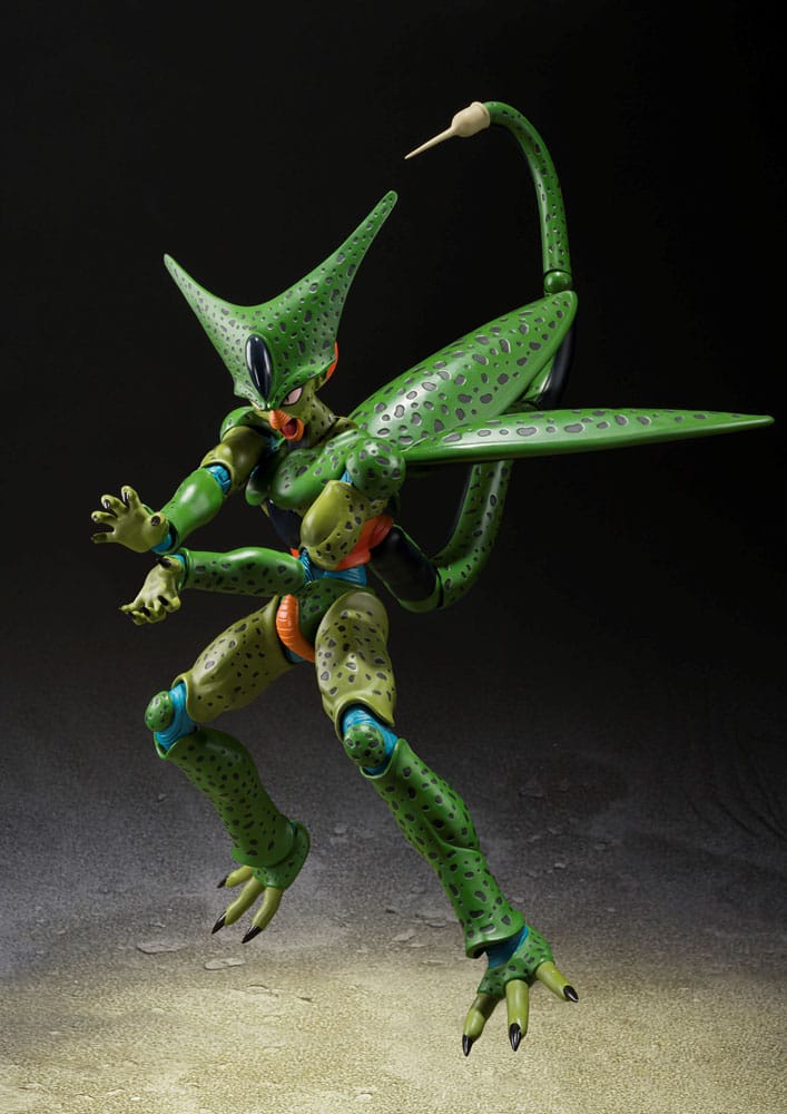 Dragon Ball Z Cell First Form SH Figuarts Action Figure Reissue 17 cm