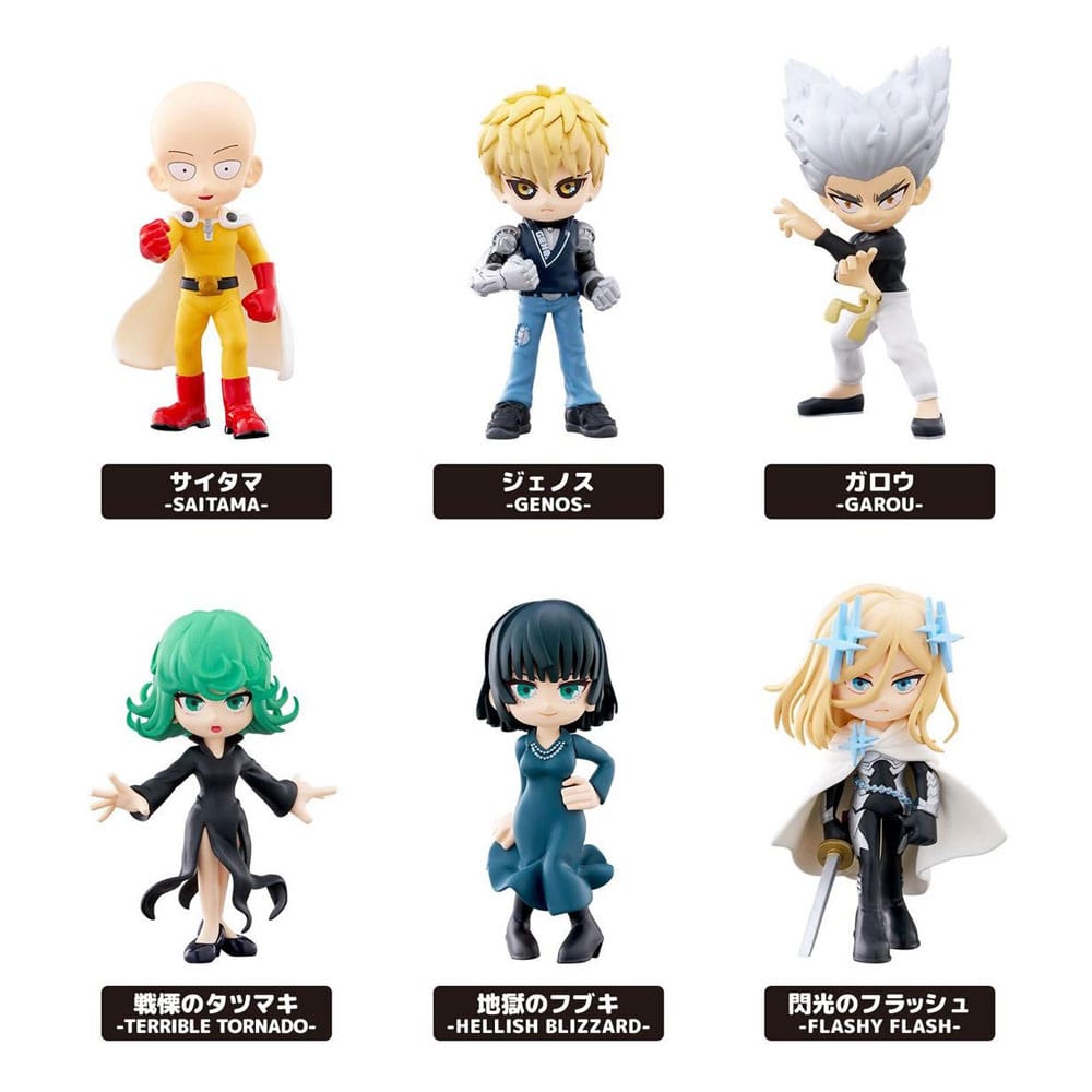 One Punch Man Volume 02 PalVerse PVC Figures 9 cm Assortment Set of 6