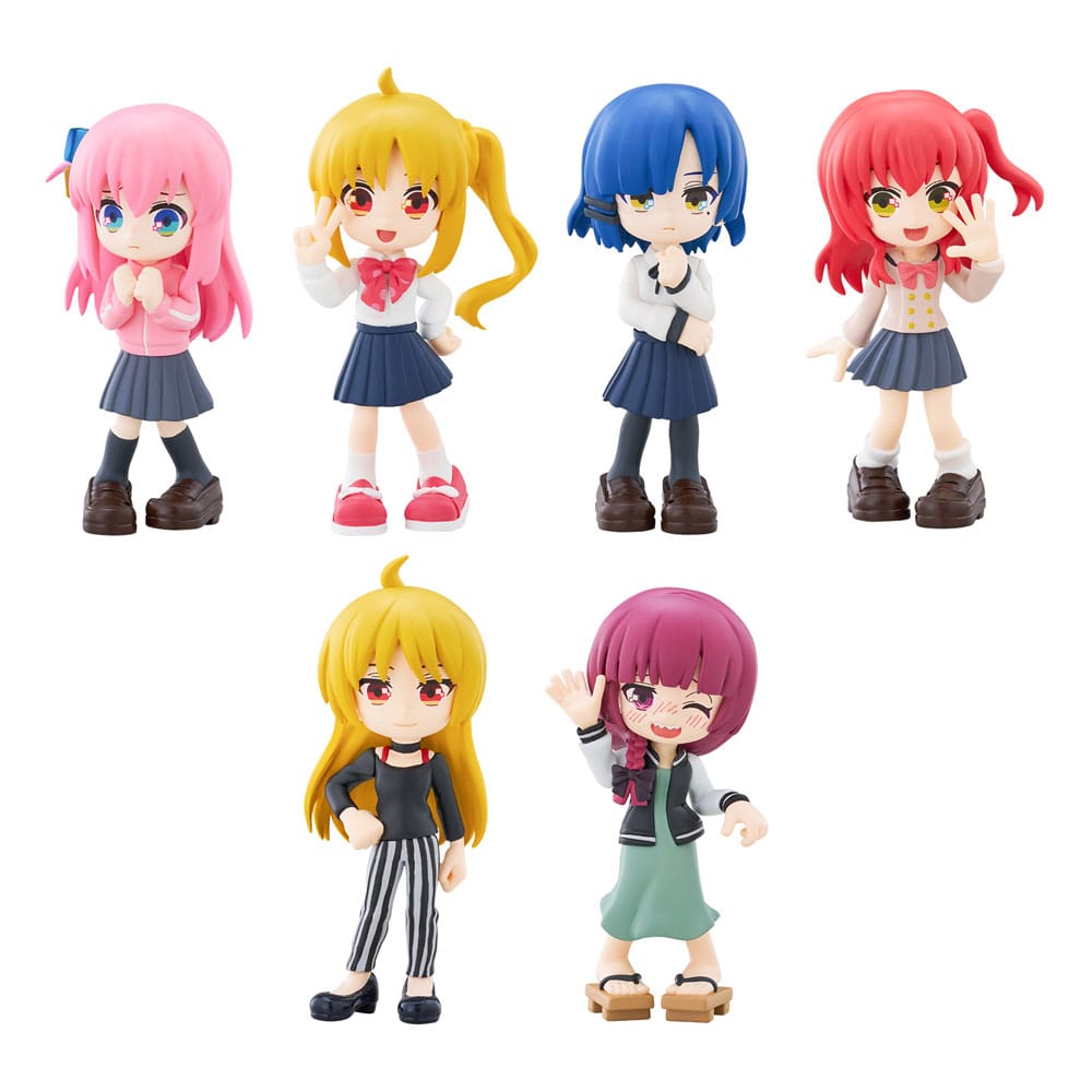 Bocchi the Rock Character PalVerse PVC Figures 9 cm Assortment Set of 6
