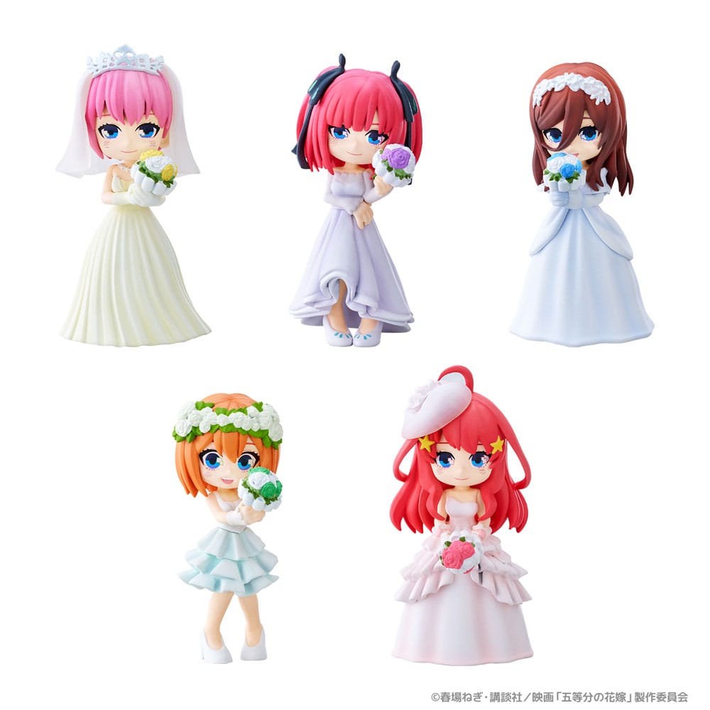 The Quintessential Quintuplets Movie PalVerse PVC Figures 9 cm Set of 6