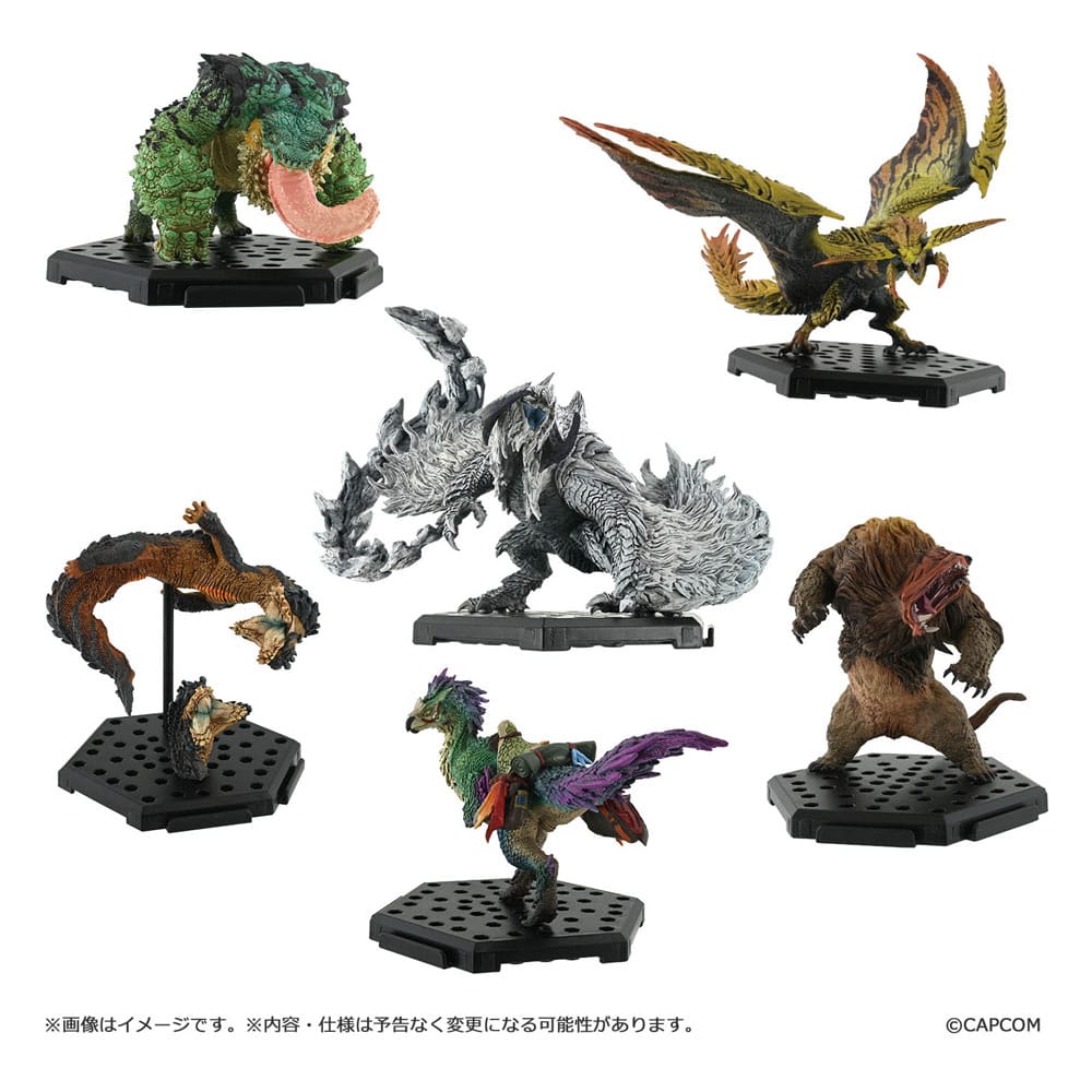 Monster Hunter Figure Builder Standard Model Plus Vol 27 Trading Figures 10 to 15 cm 6 Piece