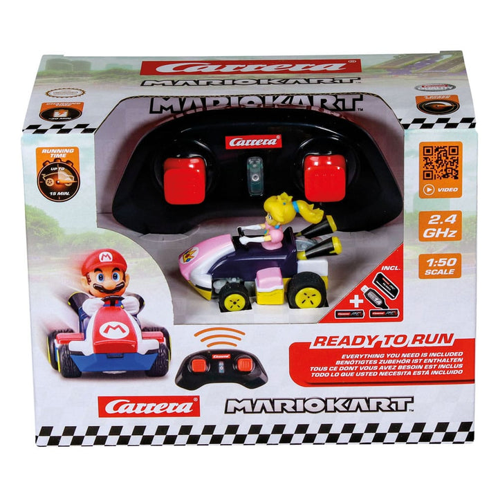 Super Mario Kart Mini Peach 2.4GHz 1/50 Scale Remote Controlled Car
