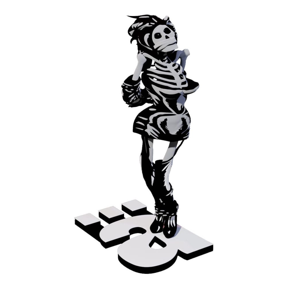 Die Ärzte Gwendoline Skelett Statue 1 10 17 cm