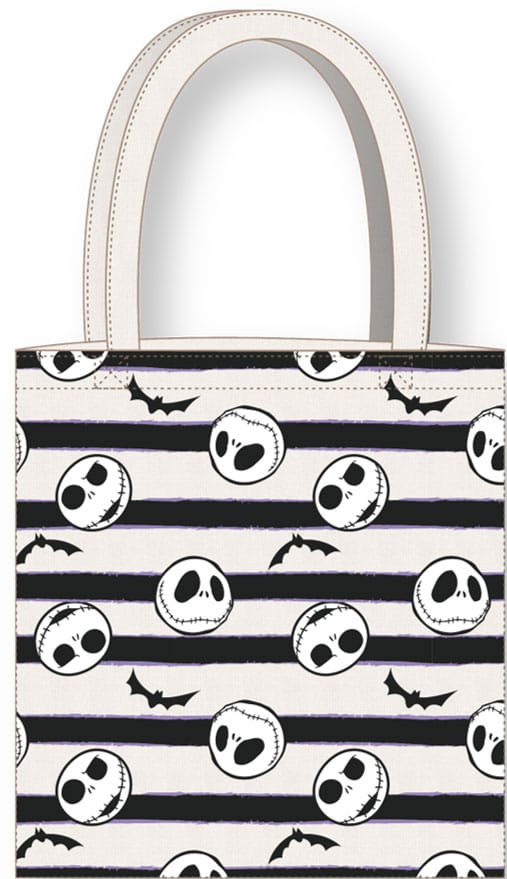 Disney Jack Skellington The Nightmare Before Christmas Face Tote Bag
