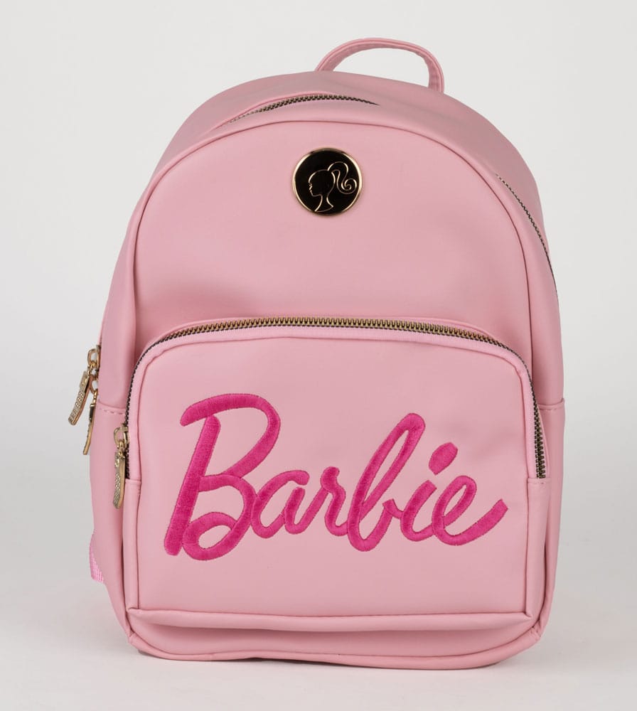 Mattel Barbie Logo Pink Fashion Backpack