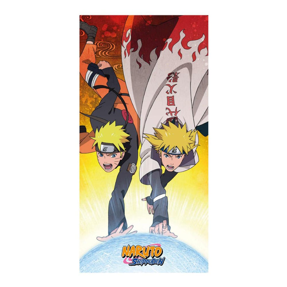 Naruto Naruto and Minato Naruto Shippuden Premium Towel 70 x 140 cm