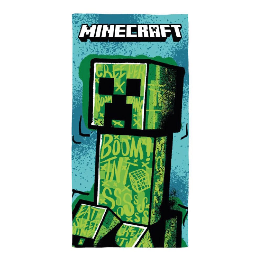 Minecraft Creeper Minecraft Premium Towel 70 x 140 cm