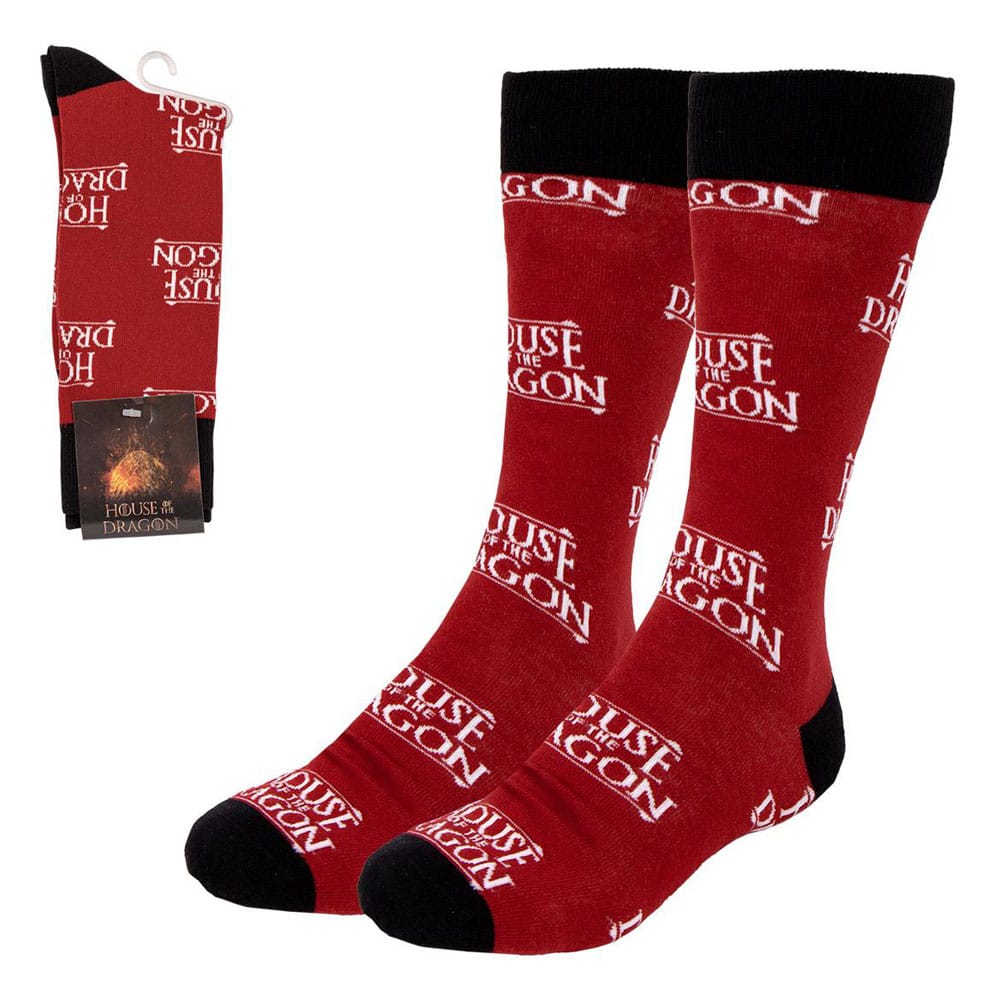 House of the Dragon Logo Assortment Crew Socks (Set of 6)