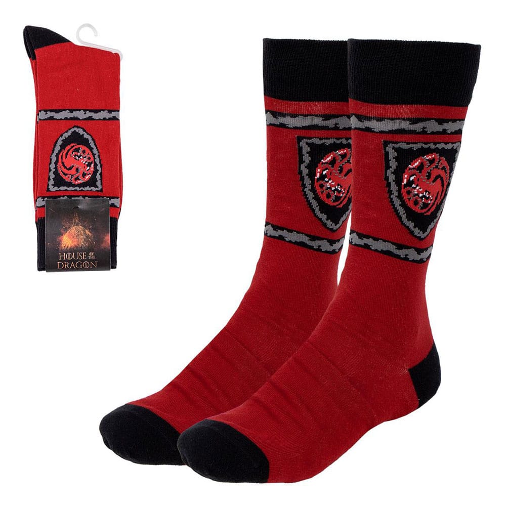 House of the Dragon Crest Assortment Crew Socks (Set of 6)