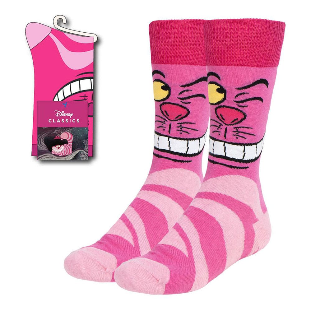 Disney Cheshire Cat Twink Alice in Wonderland Socks