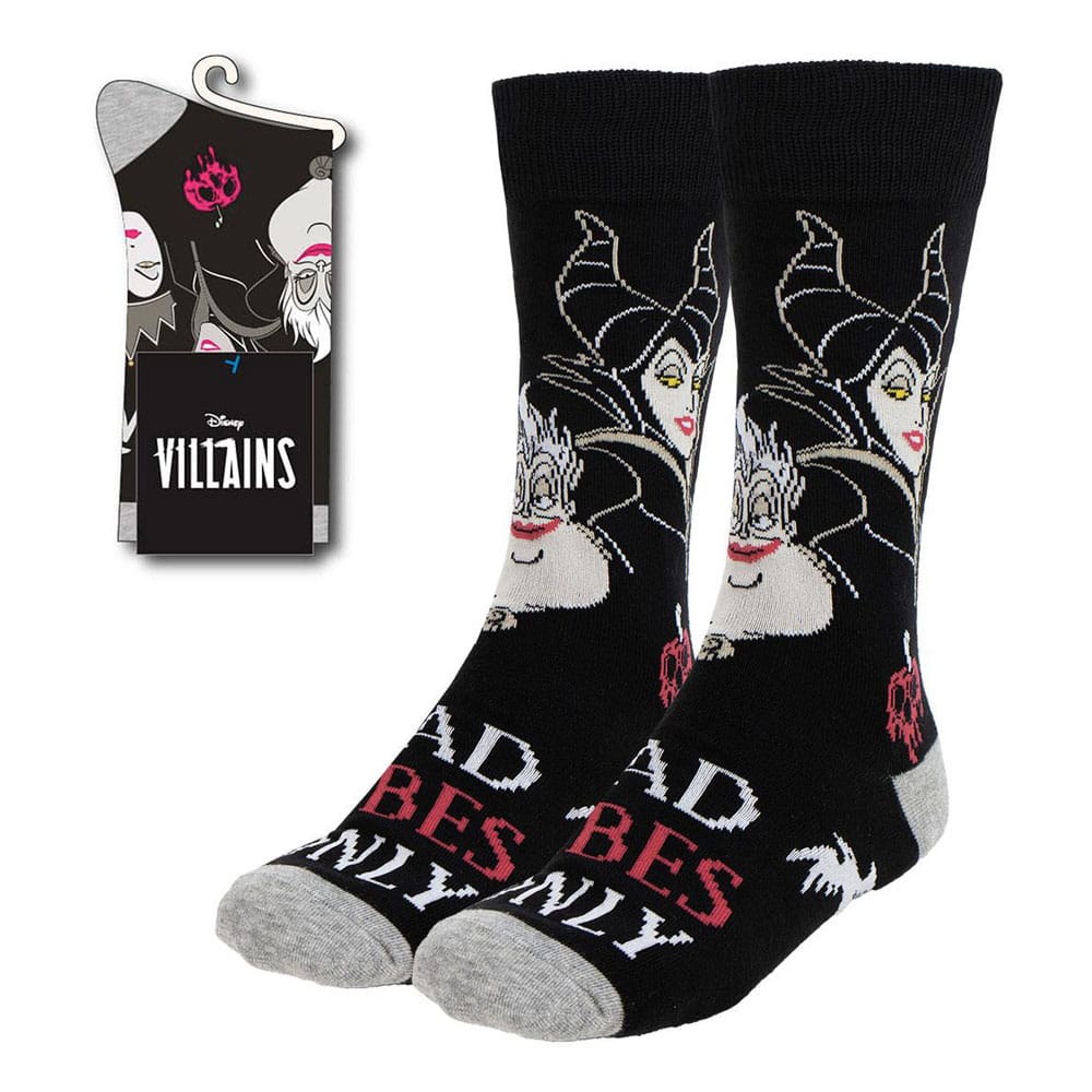 Disney Bad Vibes Only Disney Villains Socks