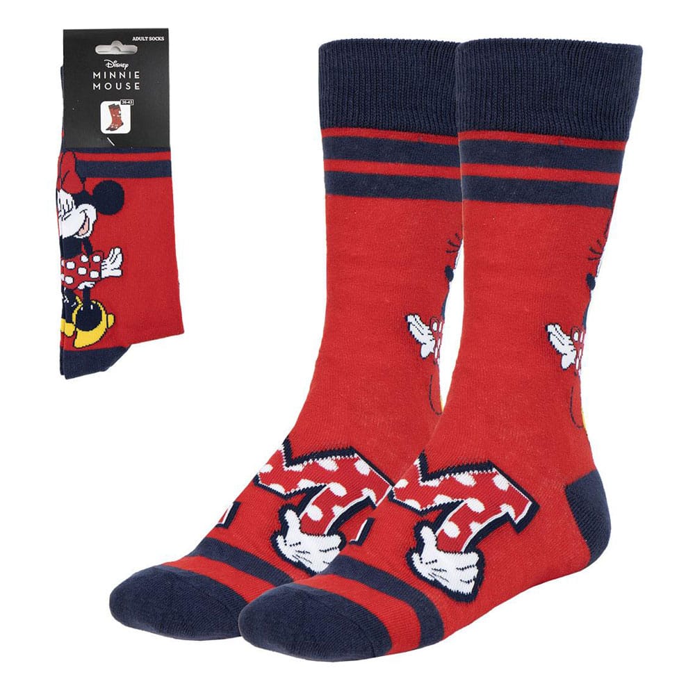 Disney Minnie Crew Socks EU Size 36-43