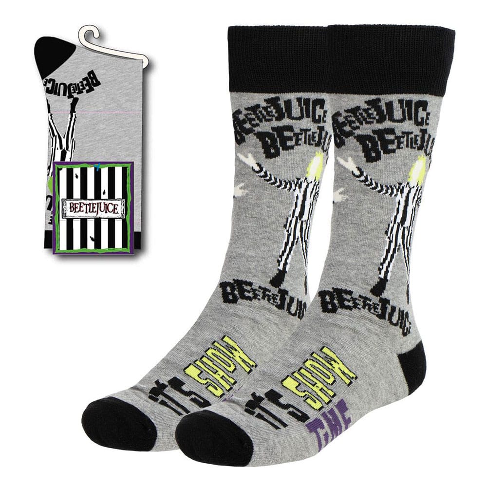Beetlejuice Socks Its Show Time Size 38 to 45
