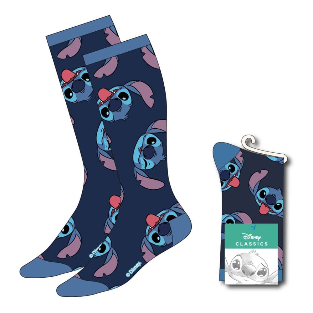Lilo and Stitch Stitch Face Socks Size 36 to 43