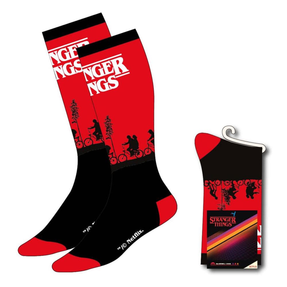 Stranger Things Group Socks Size 38 to 45