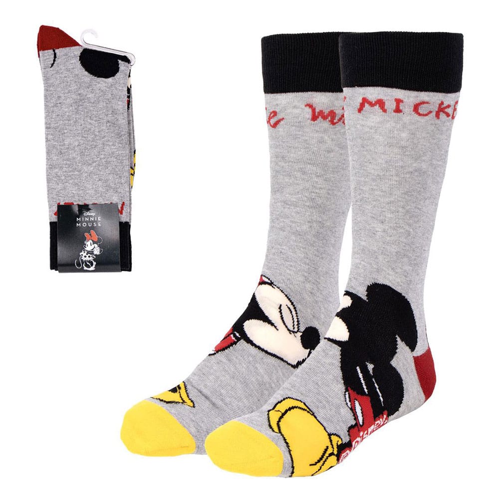 Disney Minnie & Mickey Crew Socks EU Size 36-43