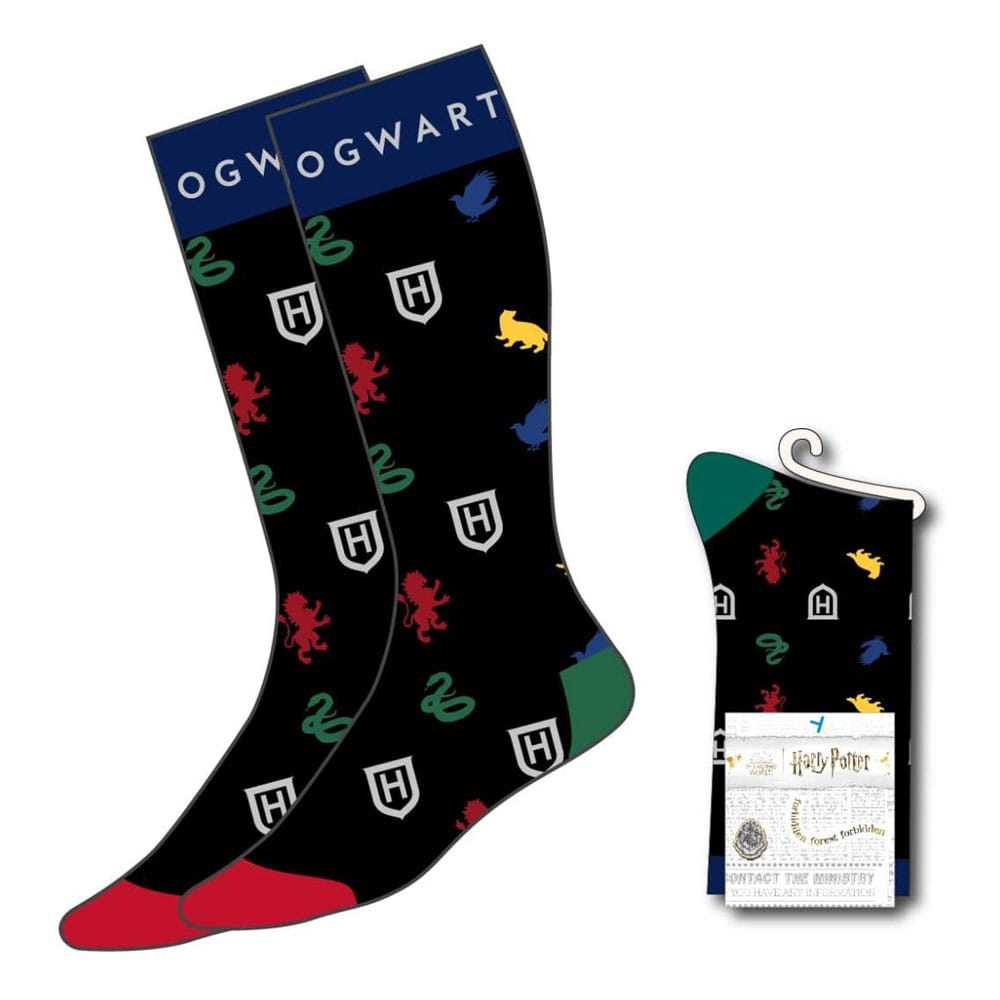 Harry Potter Houses Logos Socks