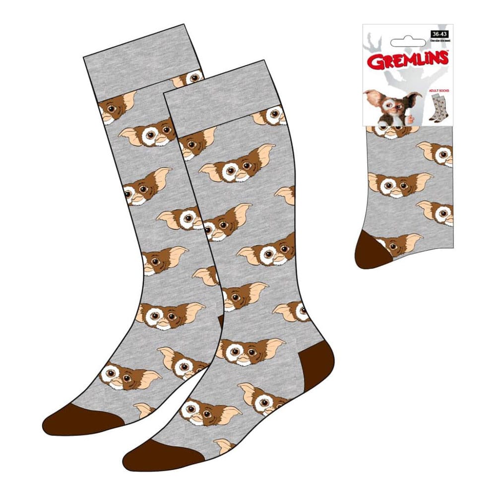 Gremlins Gizmo Face Crew Socks EU Size 36-43