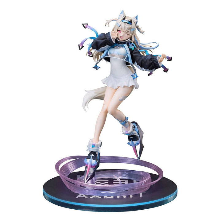 Hololive Production Advent Fuwawa Abyssgard AXGRIT Ver Standard Edition PVC Statue 1 7 Scale 27 cm